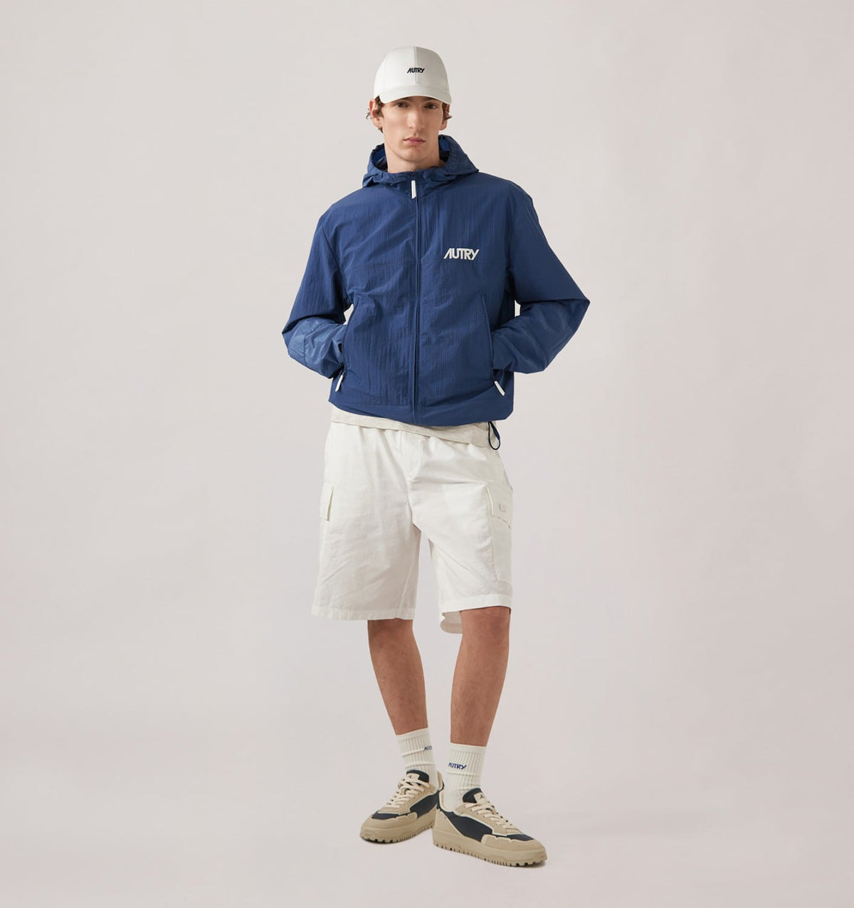AUTRY Woman|Man RIPSTOP FULL ZIP JACKET UNISEX