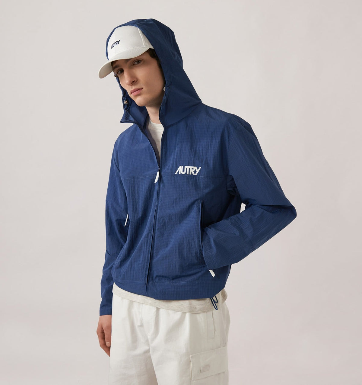 AUTRY Woman|Man RIPSTOP FULL ZIP JACKET UNISEX