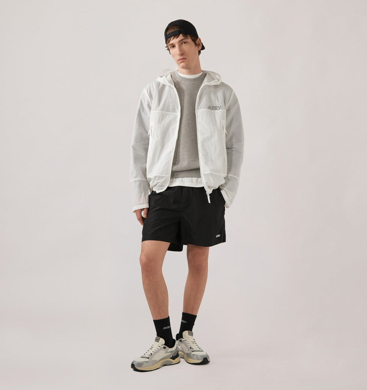 AUTRY Woman|Man RIPSTOP FULL ZIP JACKET UNISEX
