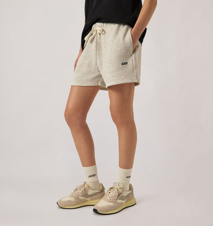 AUTRY Woman EMBROIDERED LOGO SHORTS WOMAN