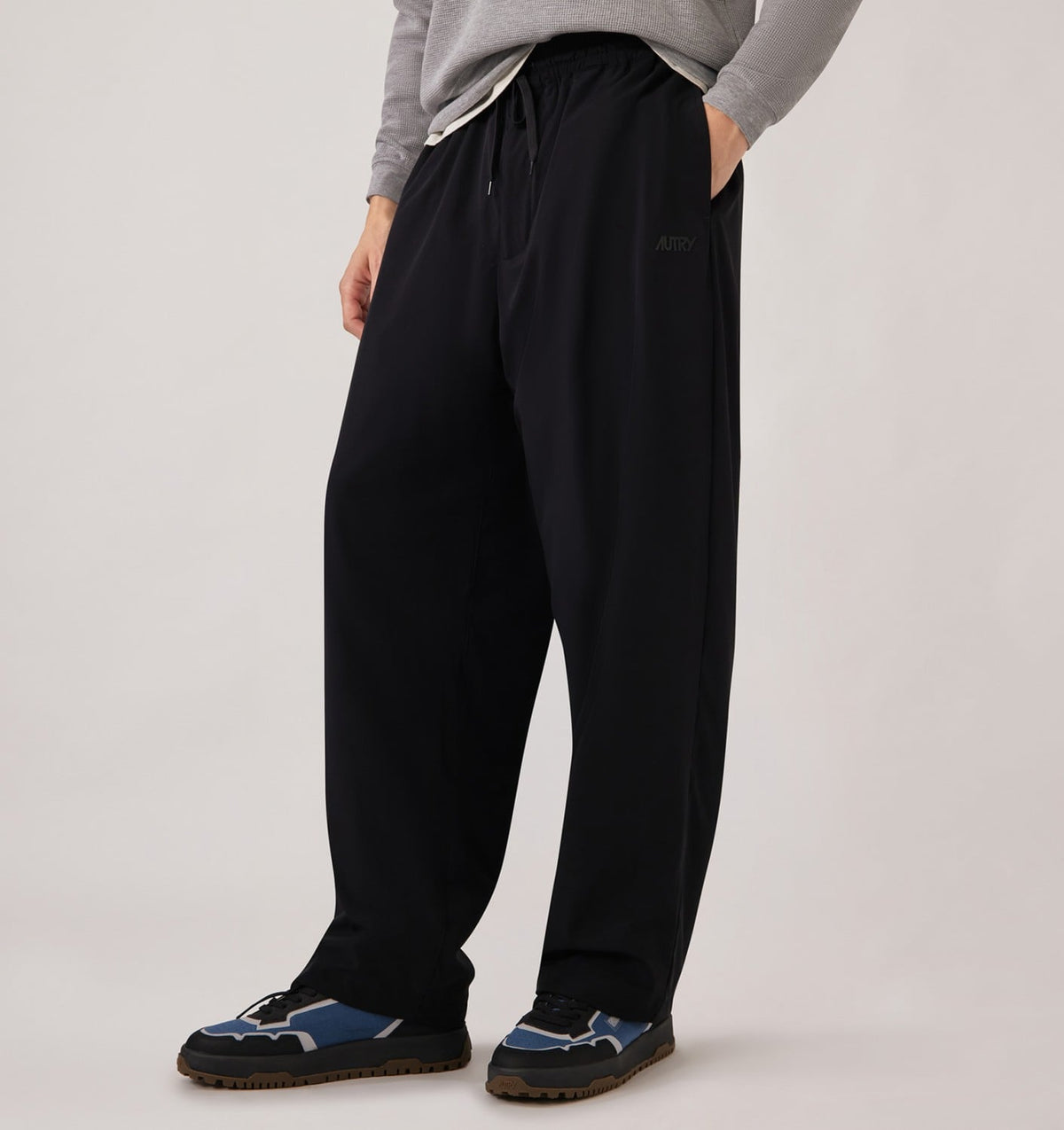 AUTRY Woman|Man TONAL LOGO NYLON PANTS UNISEX