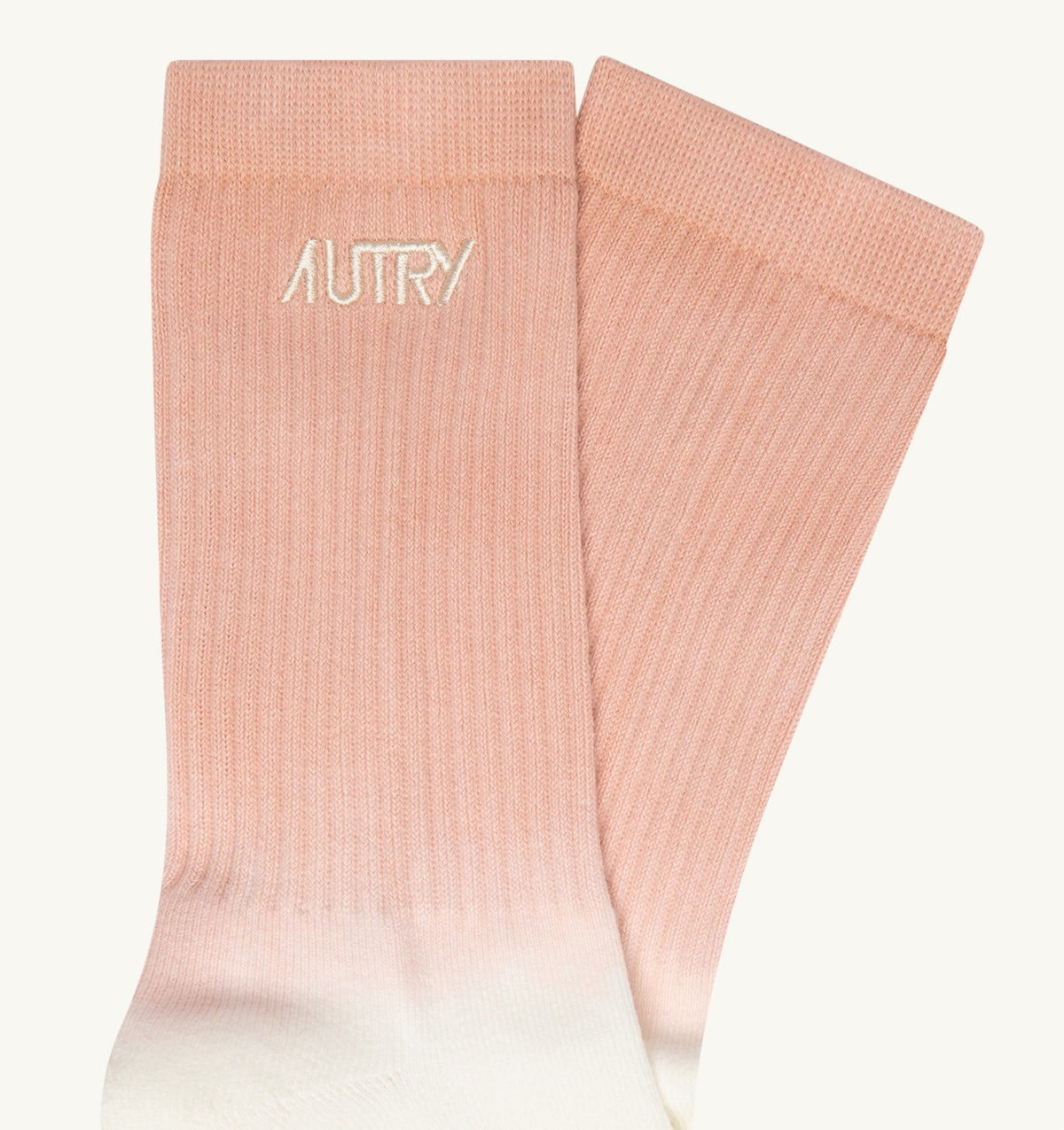 AUTRY Woman|Man TIE-DYE SOCKS WITH EMBROIDERED LOGO UNISEX