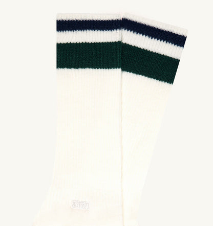 AUTRY Woman|Man SOCKS WITH LOGO AND STRIPES UNISEX