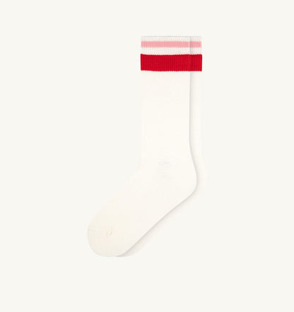 AUTRY Woman|Man SOCKS WITH LOGO AND STRIPES UNISEX