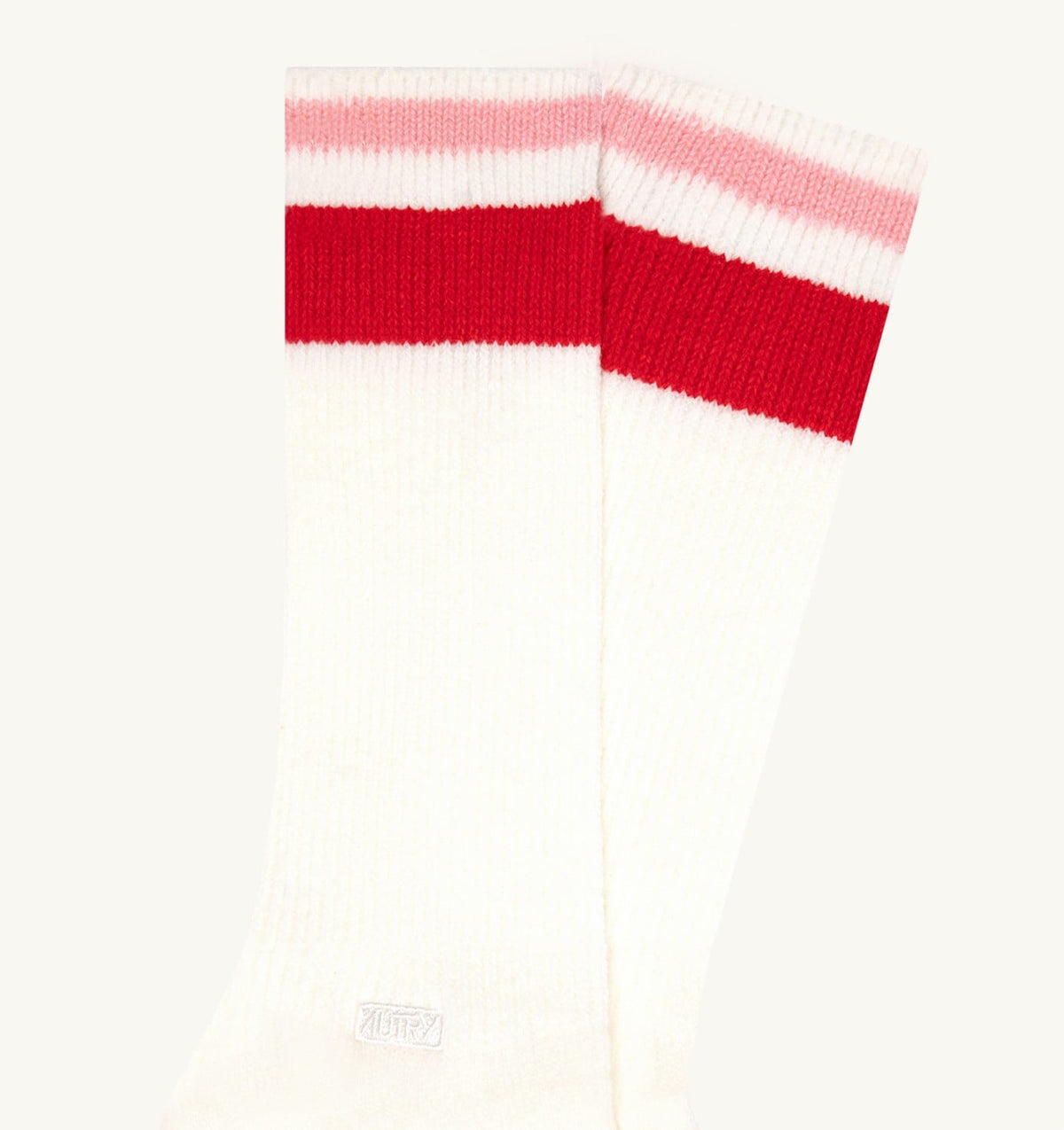 AUTRY Woman|Man SOCKS WITH LOGO AND STRIPES UNISEX