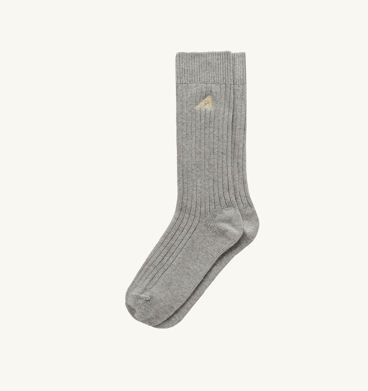 AUTRY Woman|Man RIBBED EMBROIDERED LOGO SOCK UNISEX