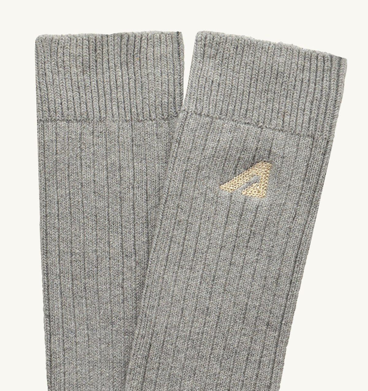 AUTRY Woman|Man RIBBED EMBROIDERED LOGO SOCK UNISEX