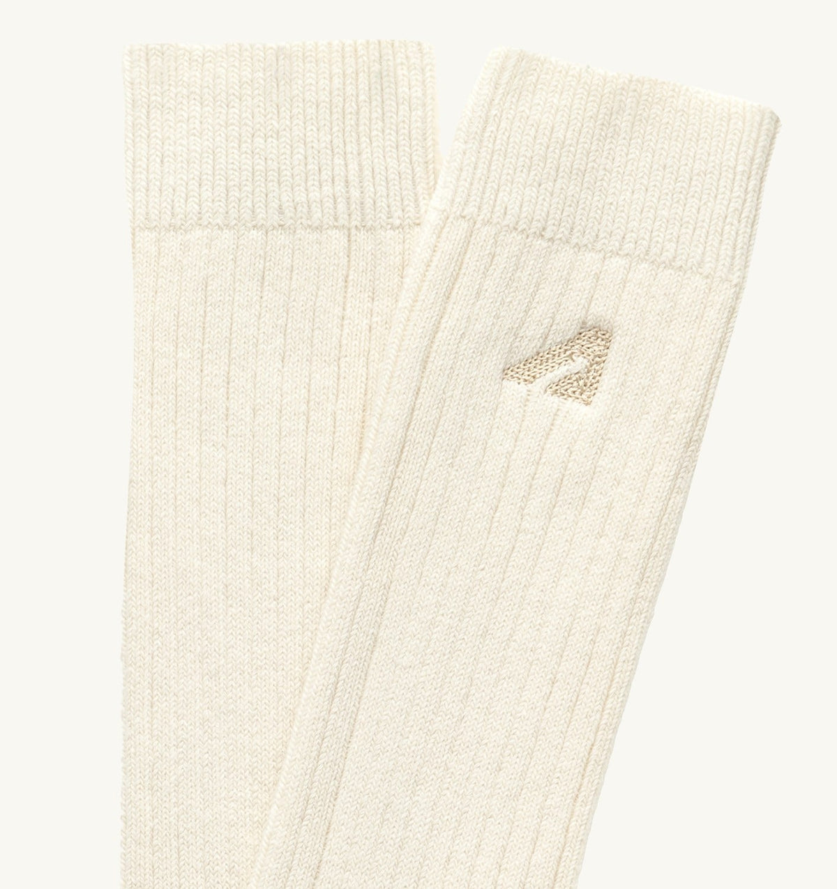 AUTRY Woman|Man RIBBED EMBROIDERED LOGO SOCK UNISEX