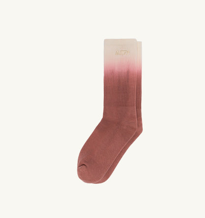 AUTRY Woman|Man TIE-DYE SOCKS WITH EMBROIDERED LOGO UNISEX