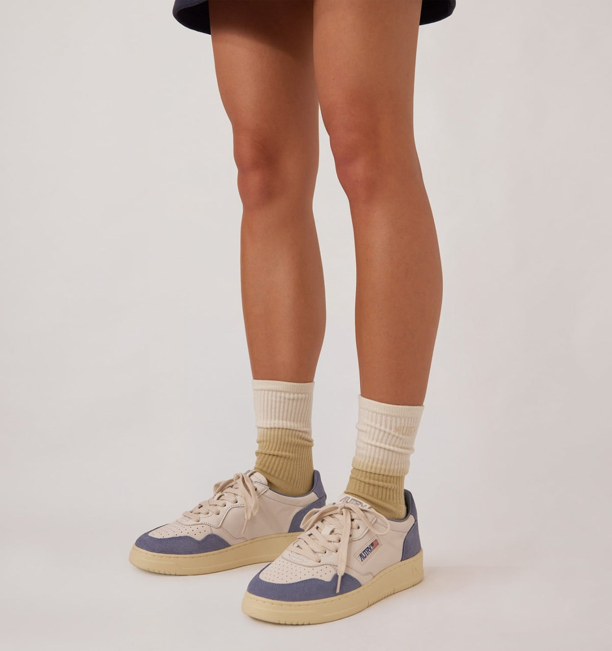 AUTRY Woman|Man TIE-DYE SOCKS WITH EMBROIDERED LOGO UNISEX