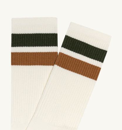 AUTRY Woman|Man STRIPED JACQUARD LOGO SOCKS UNISEX