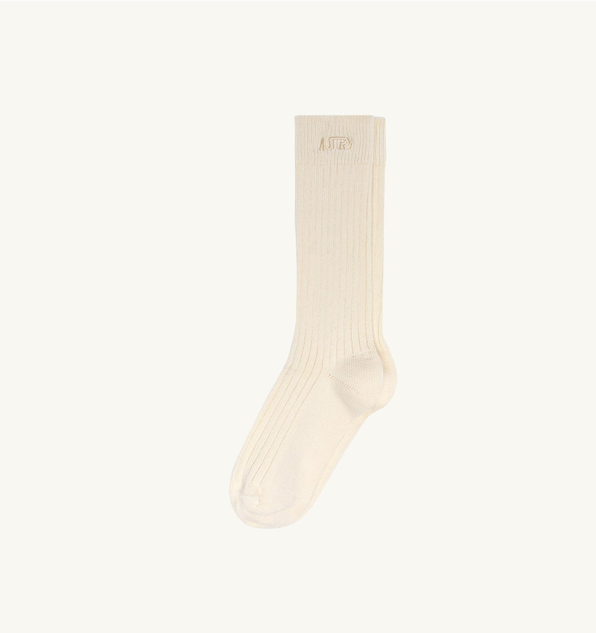 AUTRY Woman|Man RIBBED SOCKS WITH EMBROIDERED LOGO UNISEX