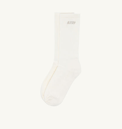 AUTRY Woman COTTON TERRY SOCKS WITH LUREX LOGO