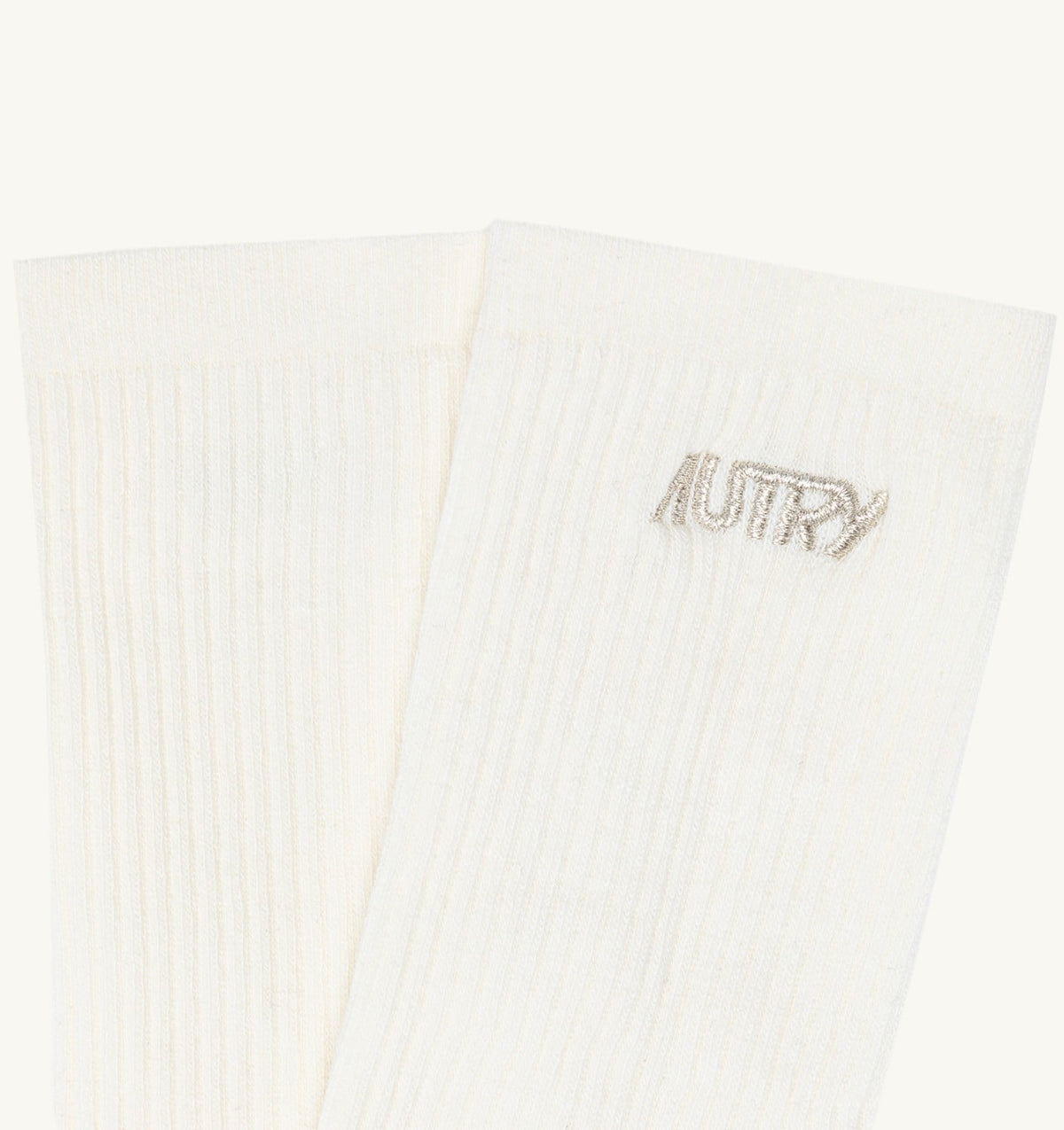 AUTRY Woman COTTON TERRY SOCKS WITH LUREX LOGO