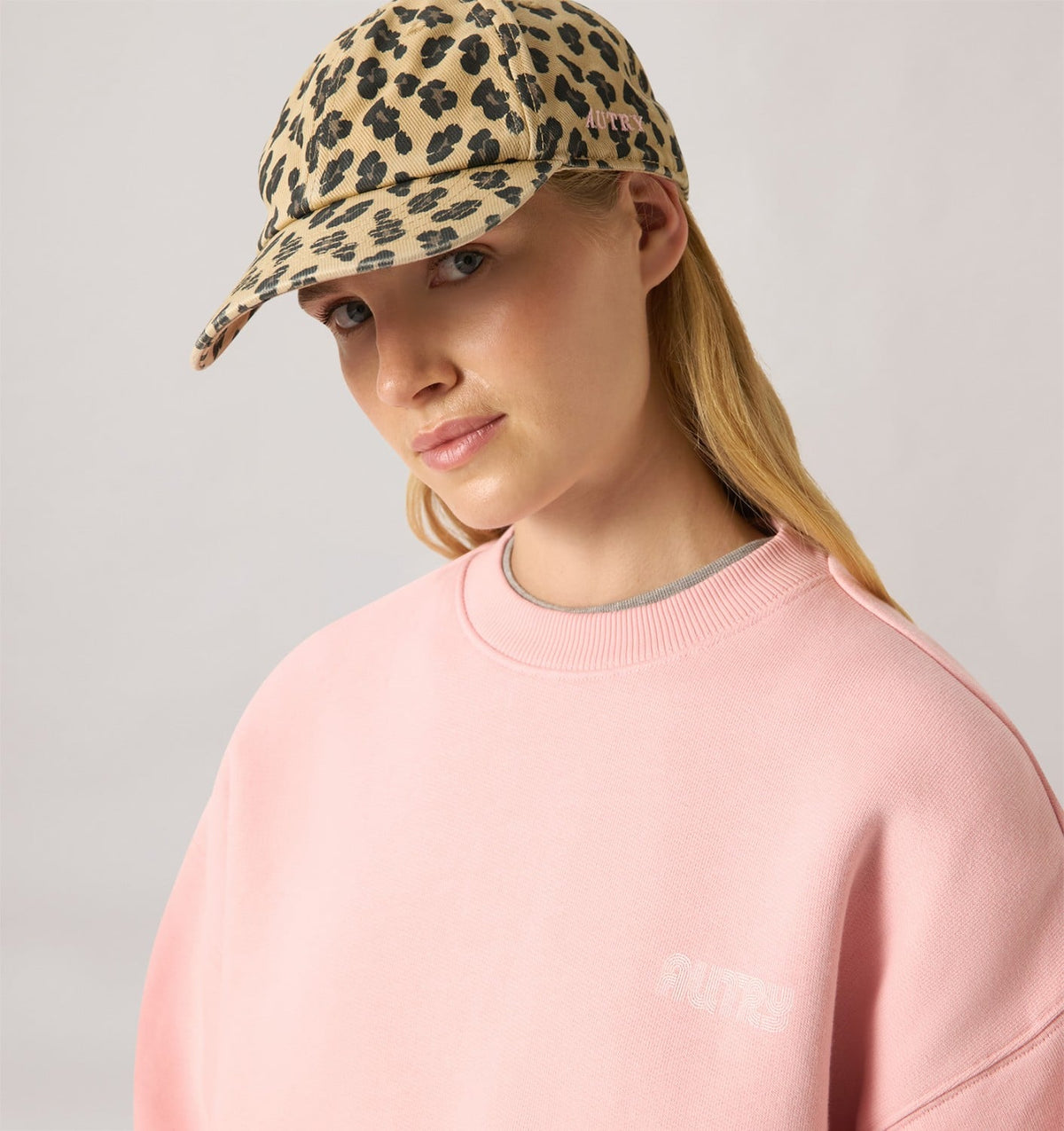 AUTRY Woman|Man “LEOPARD” BASEBALL CAP UNISEX