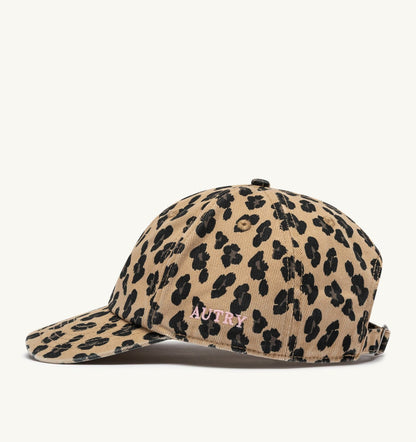AUTRY Woman|Man “LEOPARD” BASEBALL CAP UNISEX
