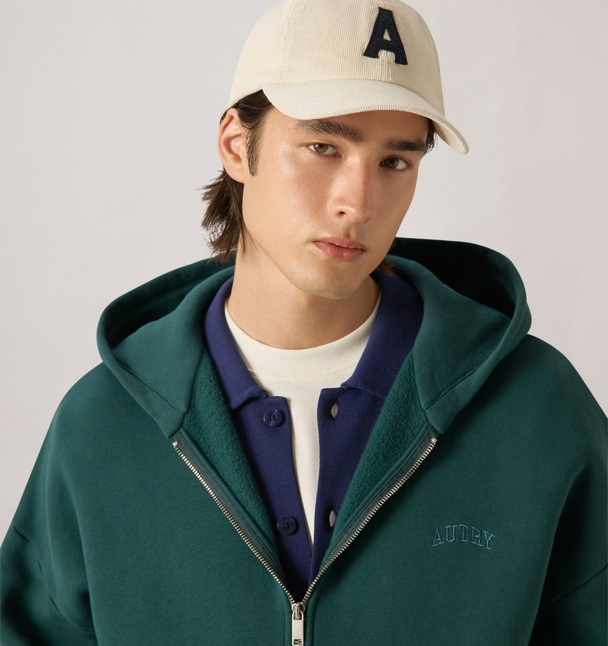 AUTRY Woman|Man CORDUROY BASEBALL CAP WITH LOGO UNISEX