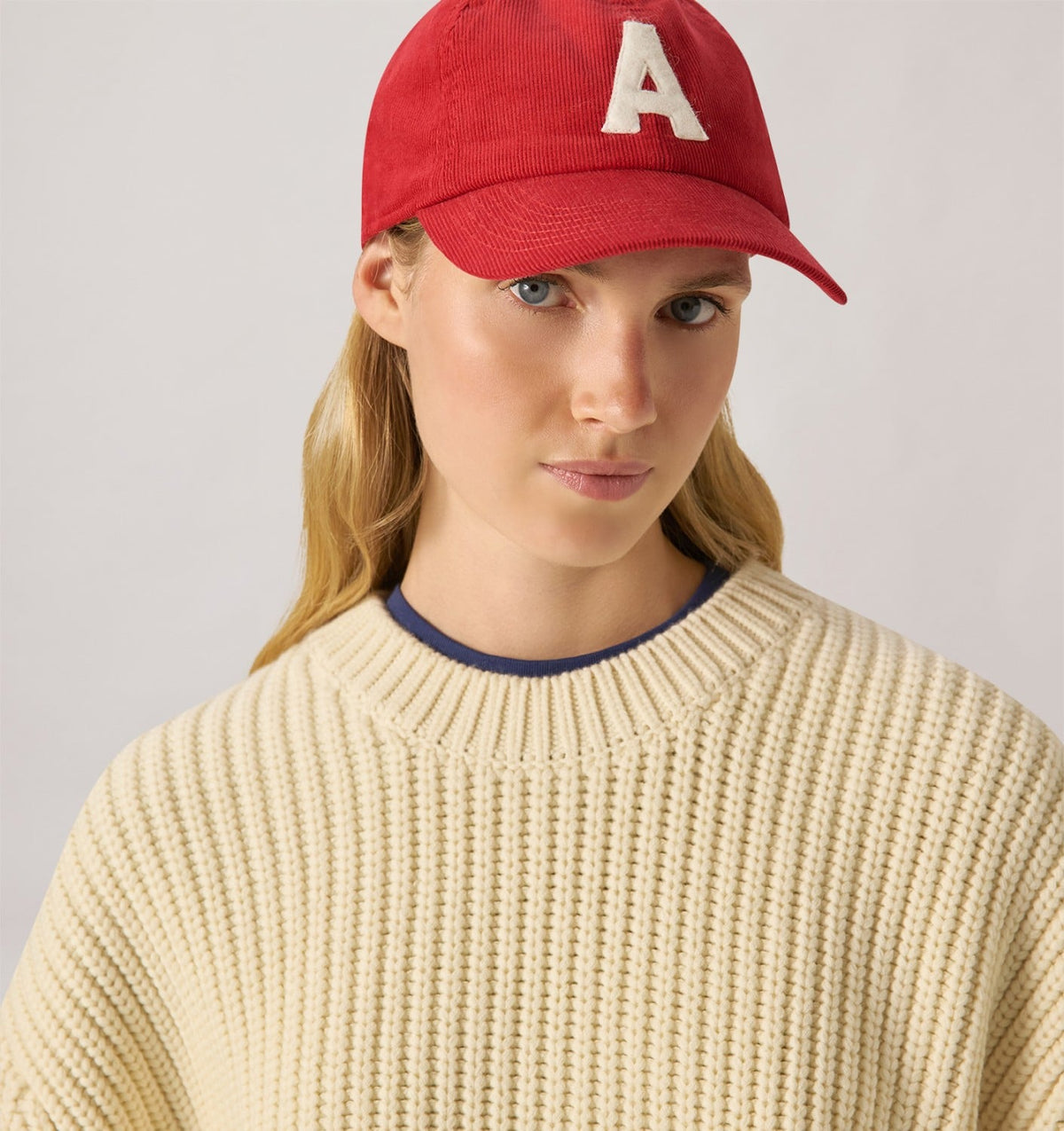 AUTRY Woman|Man CORDUROY BASEBALL CAP WITH LOGO UNISEX