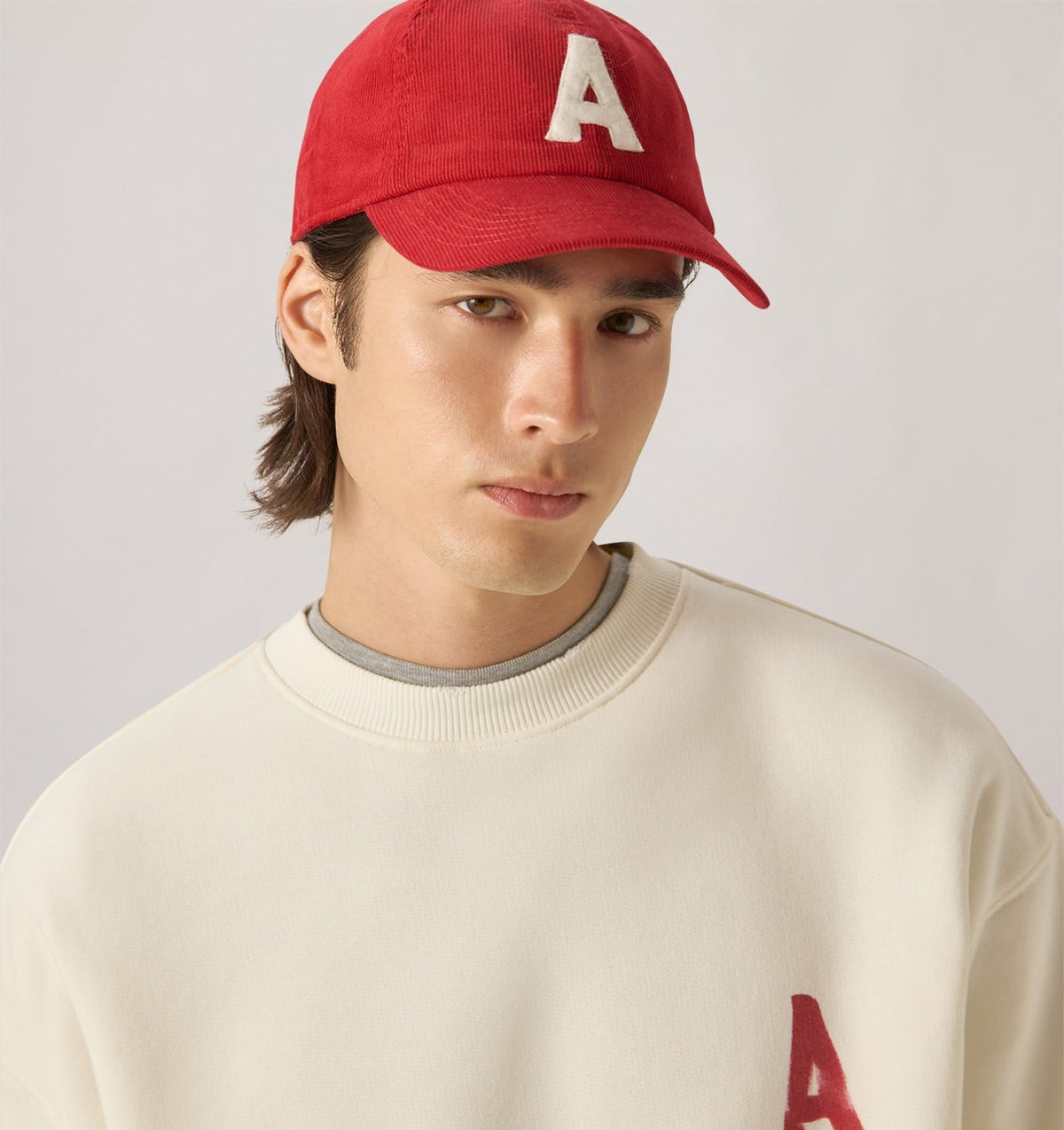 AUTRY Woman|Man CORDUROY BASEBALL CAP WITH LOGO UNISEX