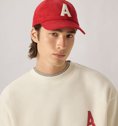 AUTRY Woman|Man CORDUROY BASEBALL CAP WITH LOGO UNISEX