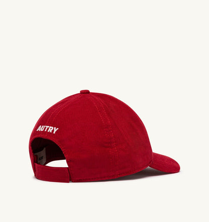 AUTRY Woman|Man CORDUROY BASEBALL CAP WITH LOGO UNISEX