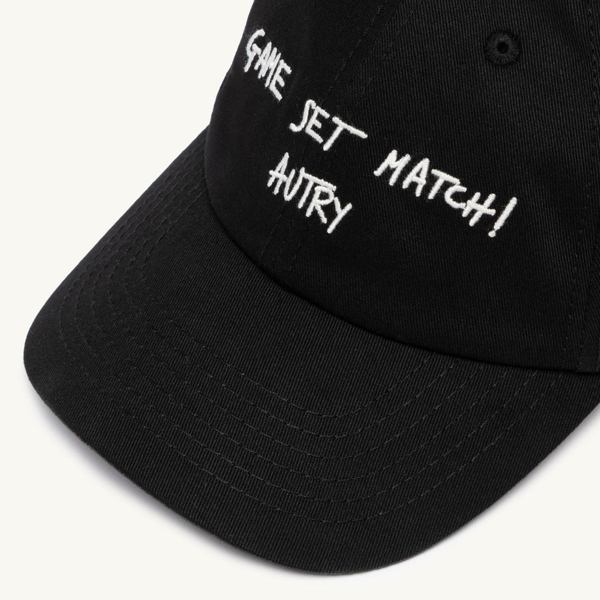 AUTRY Woman|Man 'GAME SET MATCH!' BASEBALL CAP UNISEX