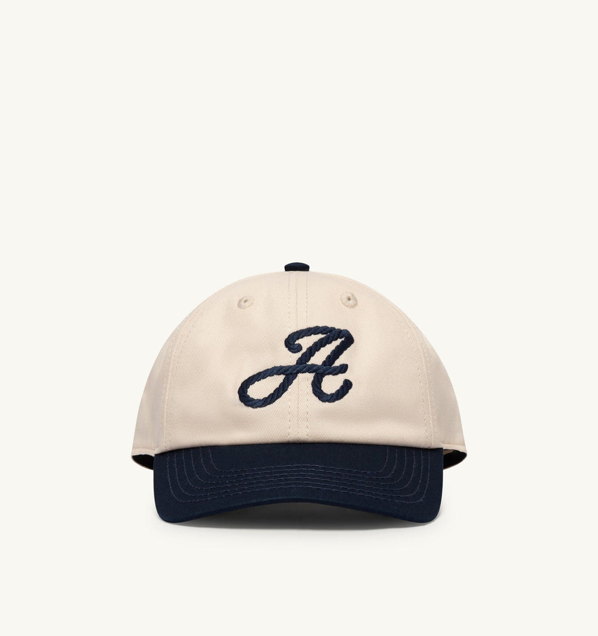 AUTRY Woman|Man BI-COLOR BASEBALL CAP WITH EMBROIDERY LOGO UNISEX