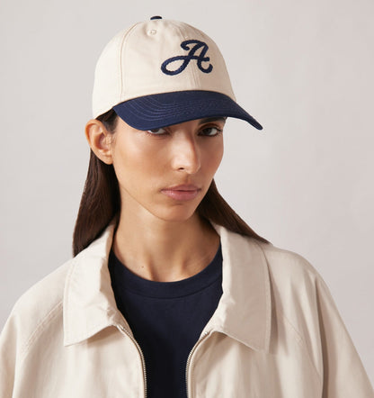 AUTRY Woman|Man BI-COLOR BASEBALL CAP WITH EMBROIDERY LOGO UNISEX