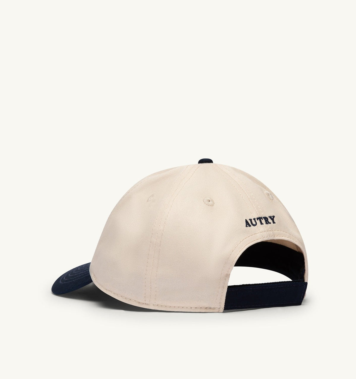AUTRY Woman|Man BI-COLOR BASEBALL CAP WITH EMBROIDERY LOGO UNISEX