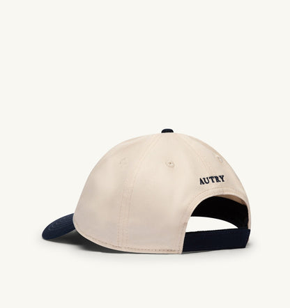 AUTRY Woman|Man BI-COLOR BASEBALL CAP WITH EMBROIDERY LOGO UNISEX