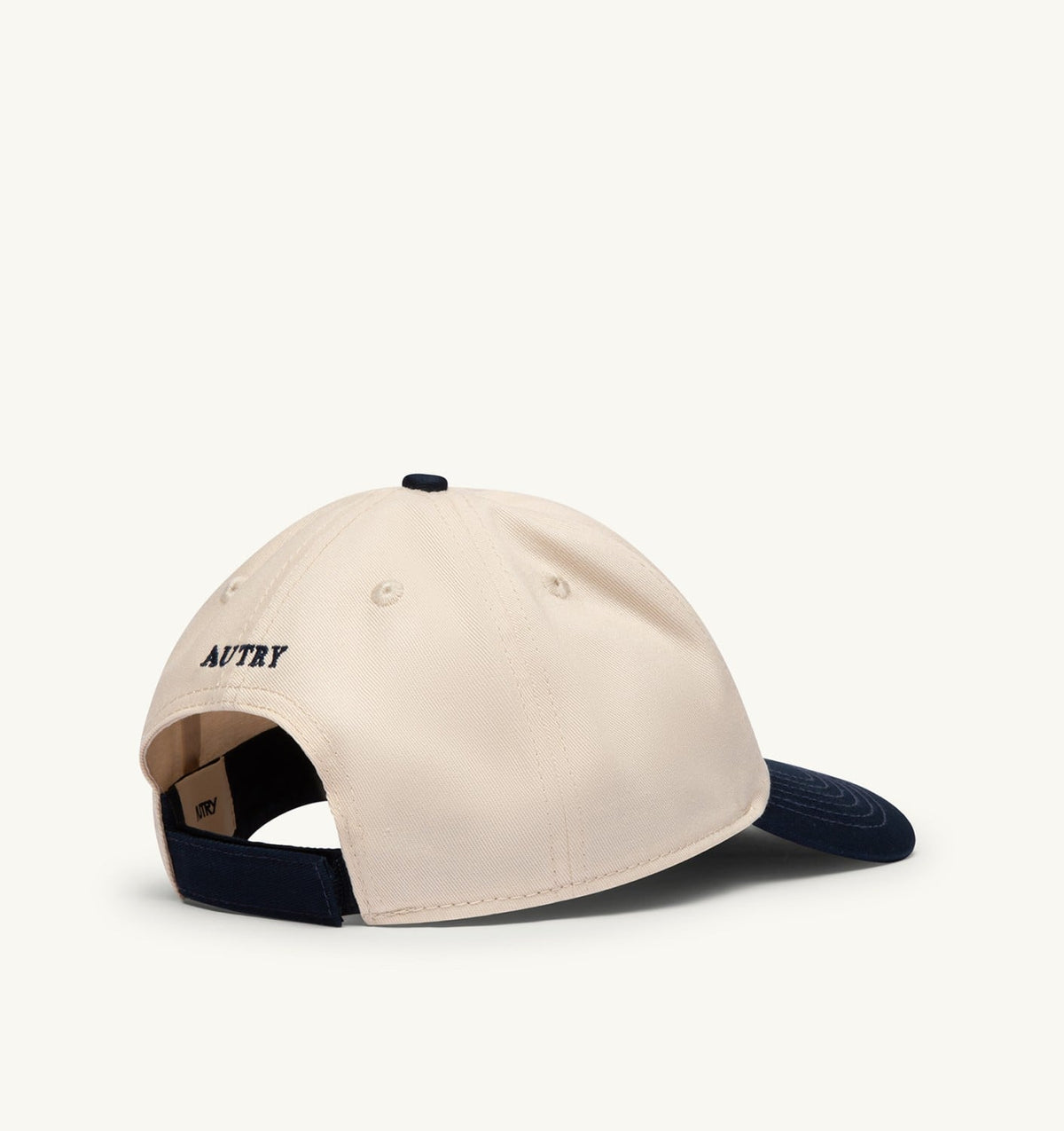 AUTRY Woman|Man BI-COLOR BASEBALL CAP WITH EMBROIDERY LOGO UNISEX
