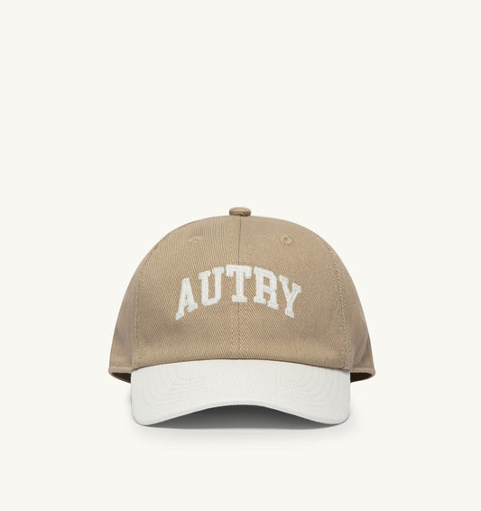 AUTRY Woman|Man BI-COLOR BASEBALL CAP WITH EMBROIDERY LOGO UNISEX