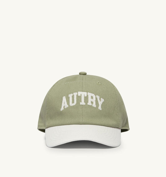 AUTRY Woman|Man BI-COLOR BASEBALL CAP WITH EMBROIDERY LOGO UNISEX