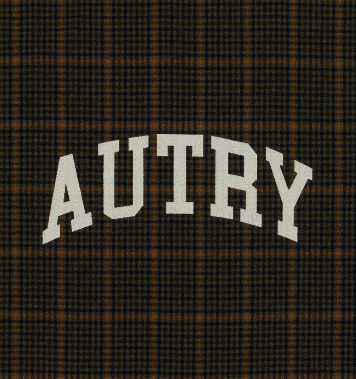 AUTRY Woman|Man CHECKED BLANKET WITH MAXI LOGO UNISEX