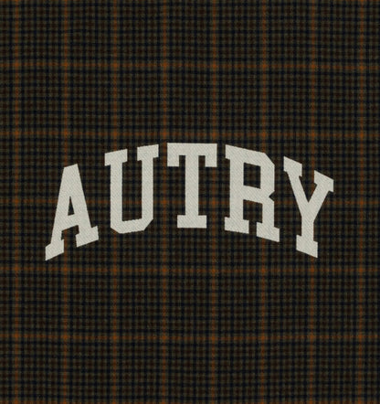 AUTRY Woman|Man CHECKED BLANKET WITH MAXI LOGO UNISEX