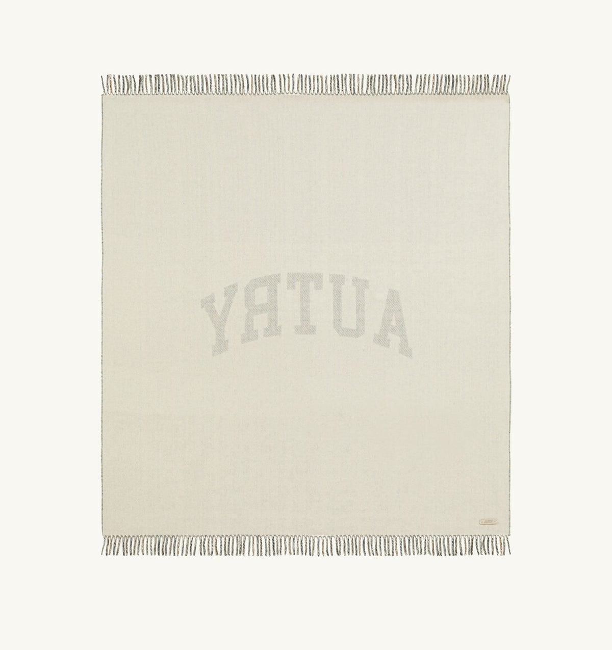 AUTRY Woman|Man CHECKED BLANKET WITH MAXI LOGO UNISEX