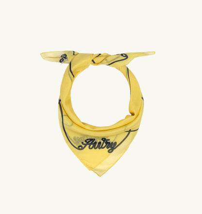 AUTRY Woman|Man FOULARD SCARF IN COTTON AND SILK UNISEX