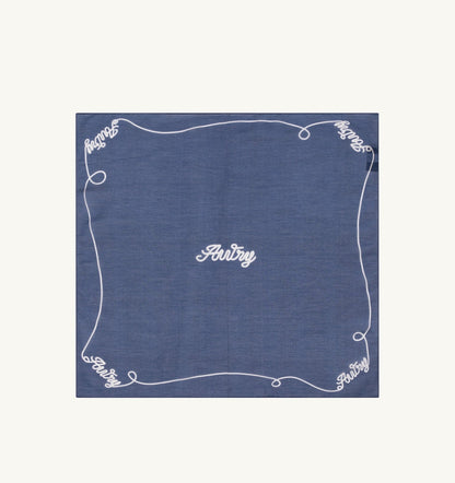 AUTRY Woman|Man FOULARD SCARF IN COTTON AND SILK UNISEX