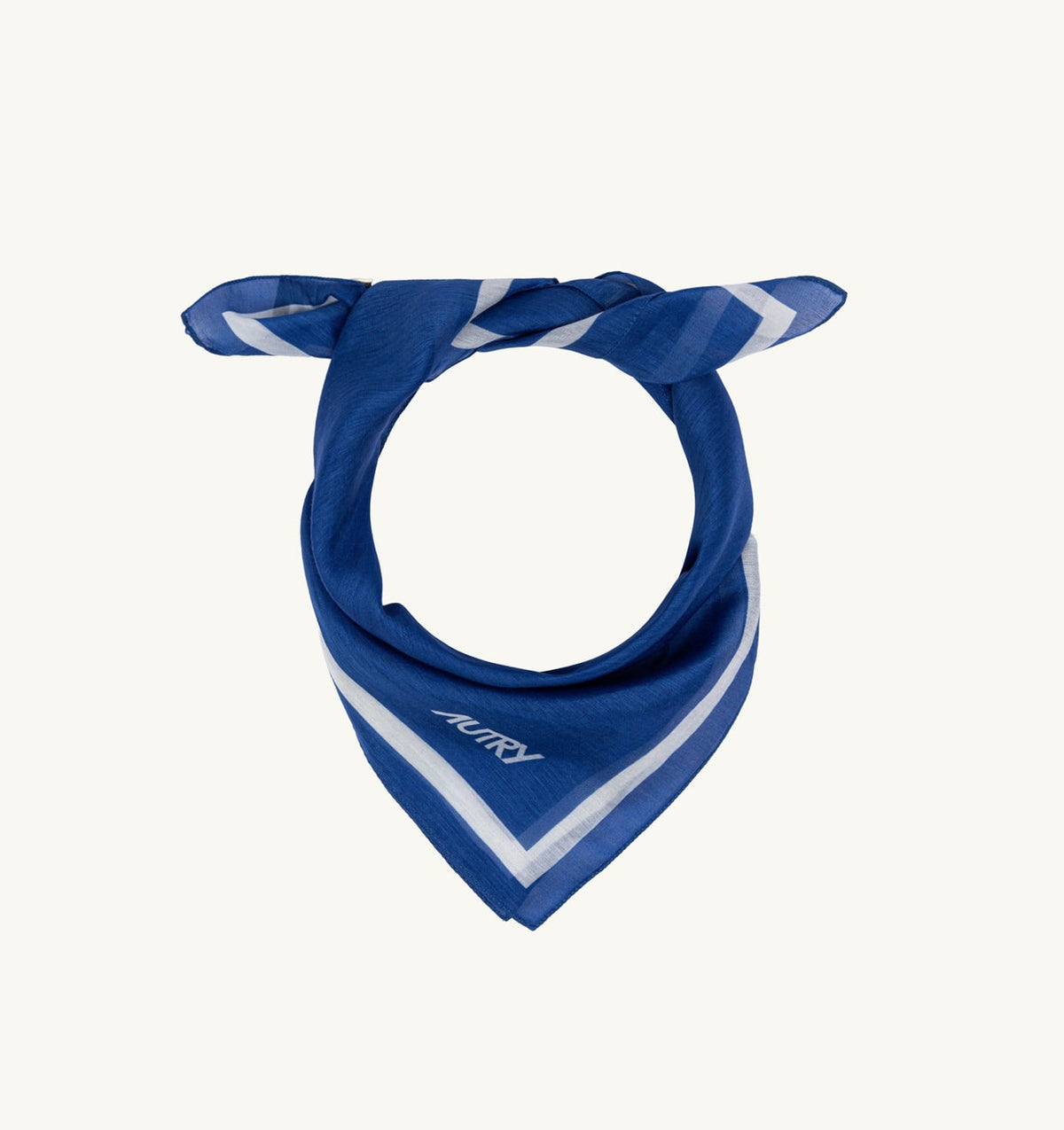 AUTRY Woman|Man FOULARD SCARF IN COTTON AND SILK UNISEX