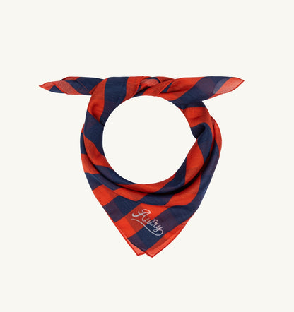 AUTRY Woman|Man FOULARD SCARF IN COTTON AND SILK UNISEX
