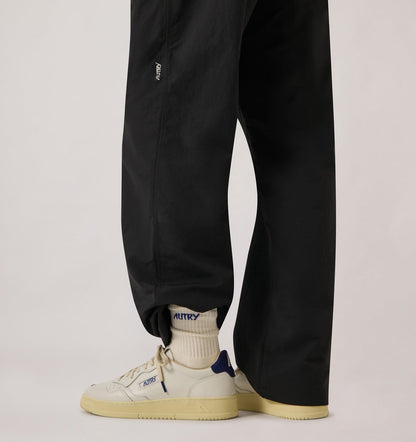 AUTRY Man MEDALIST LOW SNEAKERS IN WHITE LEATHER AND BLUE DEPTHS SUEDE