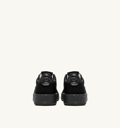 AUTRY Man MEDALIST EASEKNIT LOW SNEAKERS IN BLACK KNIT
