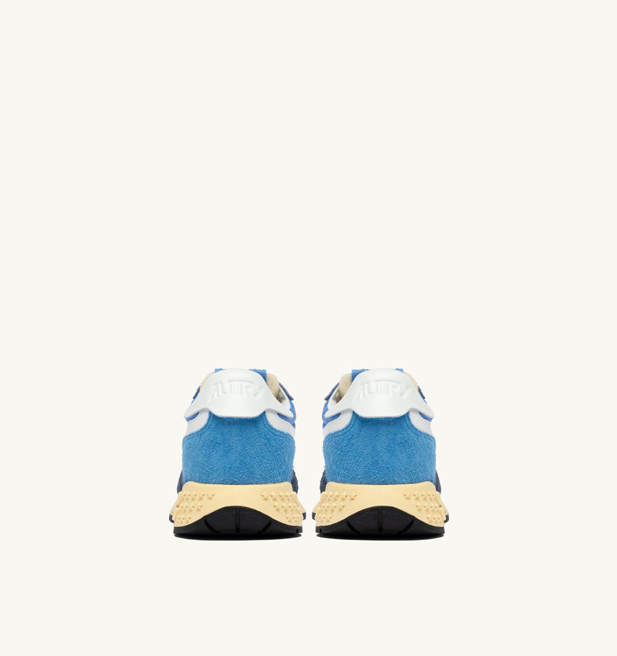 AUTRY Man REELWIND LOW SNEAKERS IN BLUETTE AND DIGITAL BLUE NYLON AND SUEDE
