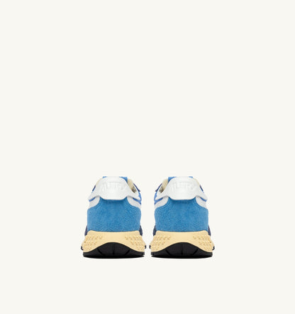 AUTRY Man REELWIND LOW SNEAKERS IN BLUETTE AND DIGITAL BLUE NYLON AND SUEDE