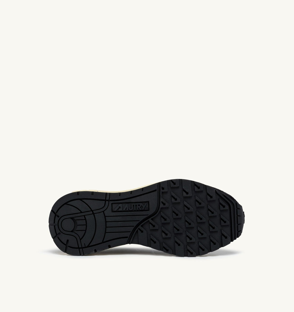 AUTRY Man REELWIND LOW SNEAKERS IN GREEN NYLON AND SUEDE