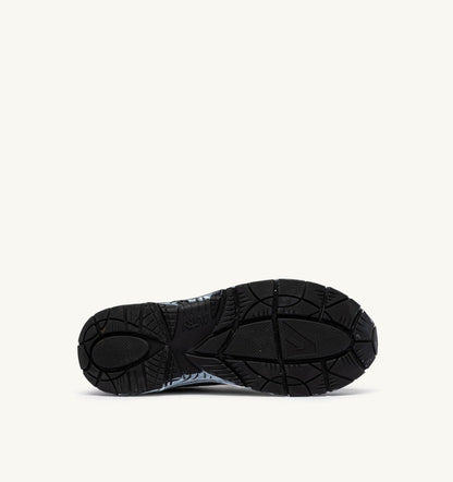 AUTRY Man HYPERWAY SUPER VINTAGE SNEAKERS IN BLACK AND SILVER SUEDE