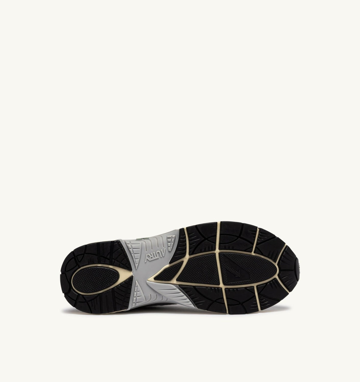AUTRY Man HYPERWAY SNEAKERS IN SILVER, TEA AND BLACKENED PEARL SYNTHETIC LEATHER AND MESH