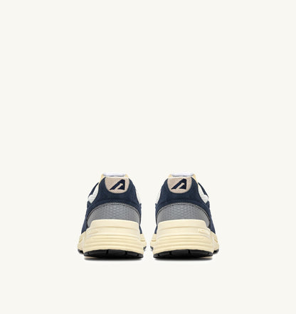 AUTRY Man HYPERWAY SNEAKERS IN BLUETTE AND MARSHMALLOW MESH AND SUEDE