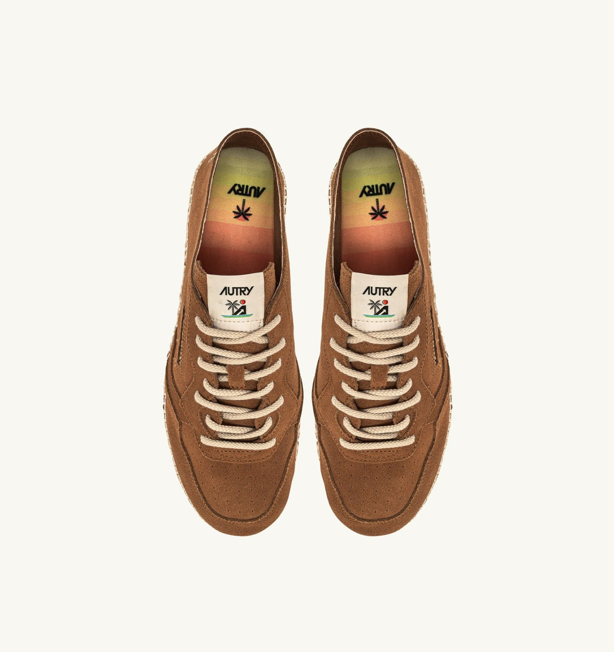 AUTRY Man SANDY ESPADRILLES IN EARTH SUEDE