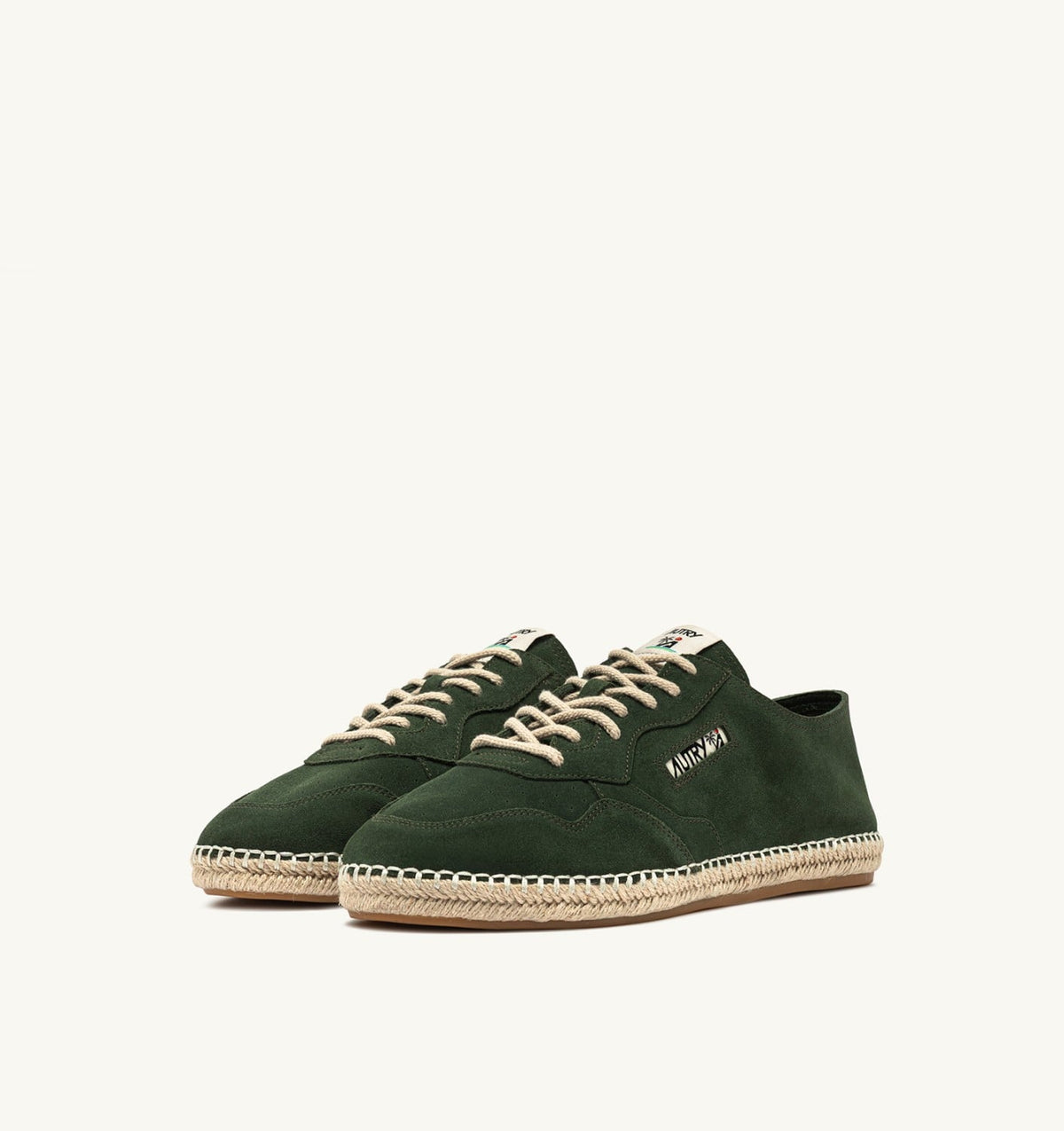 AUTRY Man SANDY ESPADRILLES IN MOSS SUEDE